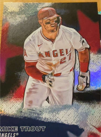 2026 Topps Series 1 Stars of MLB #SMLB-7 Mike Trout — front