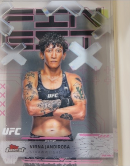 2025 Topps Finest UFC #21 Virna Jandiroba — front