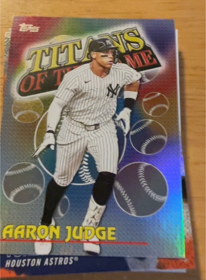 2026 Topps Series 1 #TOG-3 Aaron Judge — front
