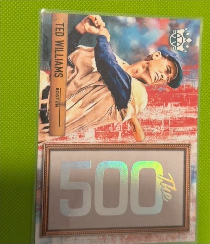 2018 Panini Diamond Kings #500-TW Ted Williams The 500 — front