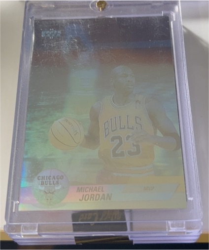 1992-93 Upper Deck Award Winners Holograms #AW9 Michael Jordan — front
