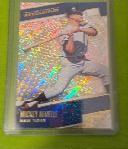 2018 Panini Chronicles Revolution Rapture #7 Mickey Mantle — front