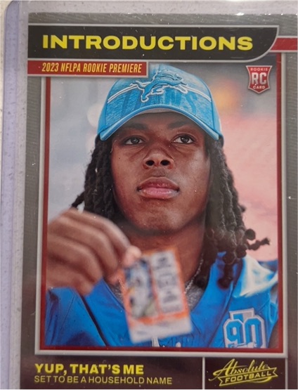 2023 Panini Absolute #4 Jahmyr Gibbs — front