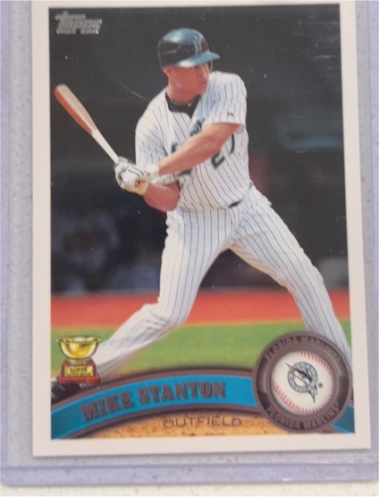 2011 Topps #135 Mike Stanton — front