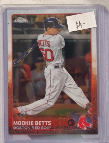 2015 Topps Chrome #67 Mookie Betts — front