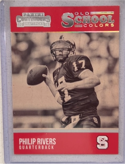2016 Panini Contenders Draft Picks Old School Colors #20 Philip Rivers — front