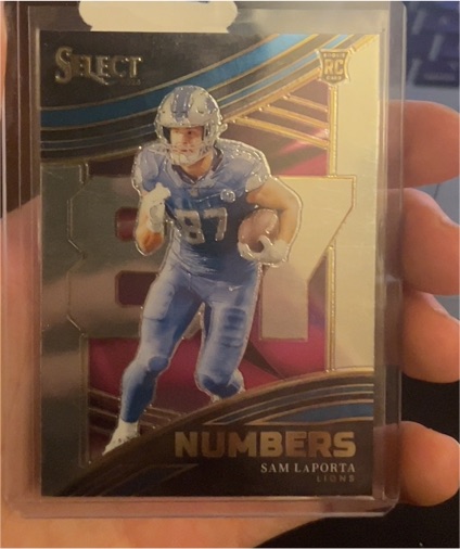 2023 Panini Select #NMB-SLA Sam LaPorta — front
