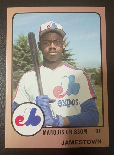 1988 ProCards Jamestown Expos Marquis Grissom — front