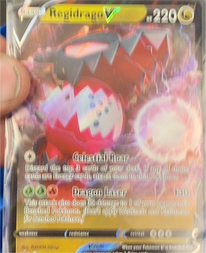 2023 Pokémon SWSH281 Regidrago V — front