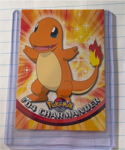 1999 Topps #04 Charmander — front