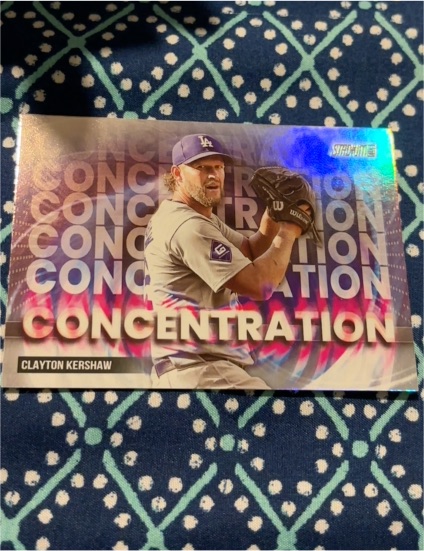 2025 Topps Stadium Club #C-13 Clayton Kershaw Concentration — front