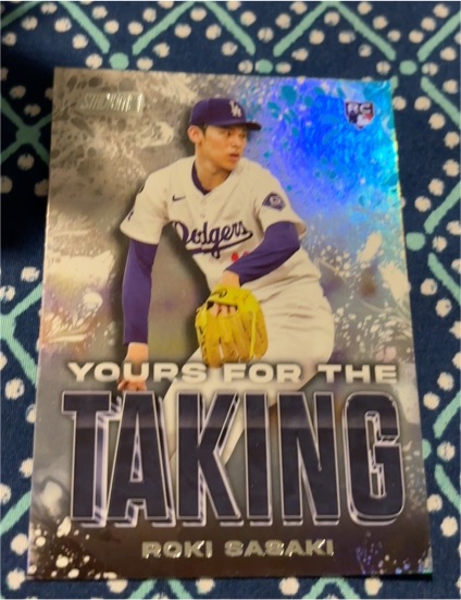 2025 Topps Stadium Club #YK-10 Roki Sasaki — front