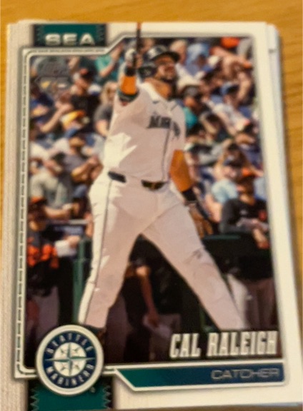 2026 Topps Series 1 #140 Cal Raleigh — front