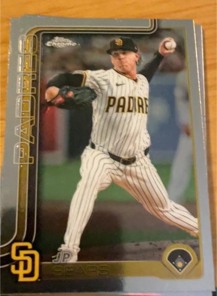2025 Topps Chrome Update #USC85 JP Sears — front