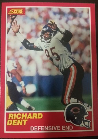 1989 Score #114 Richard Dent — front