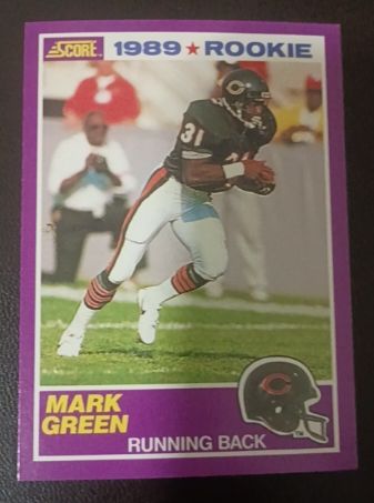 1989 Score Supplemental #419S Mark Green — front