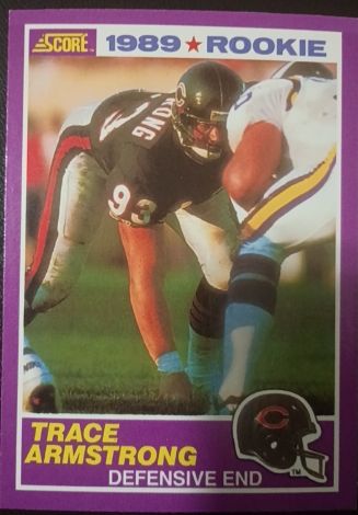 1989 Score Supplemental #440S Trace Armstrong — front