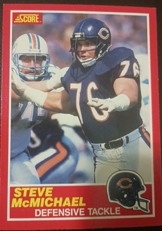 1989 Score #207 Steve McMichael — front