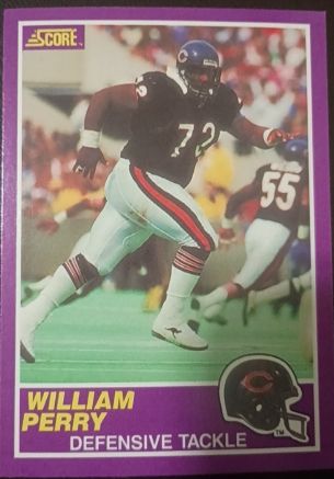 1989 Score Supplemental #396S William Perry — front