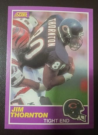 1989 Score Supplemental #336S Jim Thornton — front