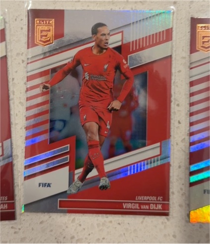 2022-23 Panini Donruss Elite FIFA Soccer #132 Virgil van Dijk — front