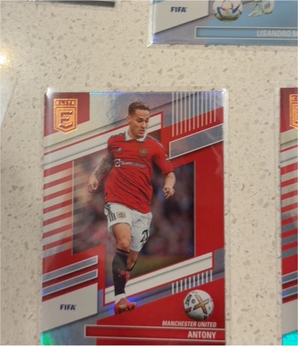 2022-23 Panini Donruss Elite FIFA Soccer Antony Manchester United — front