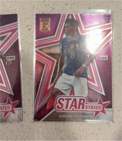 2022-23 Panini Donruss Elite FIFA #Star Status Aurélien Tchouaméni — front