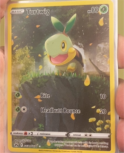 2023 Pokémon Crown Zenith GG31/GG70 Turtwig — front