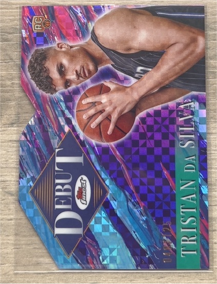 2024-25 Topps Finest Debut #D-18 Tristan Da Silva — front