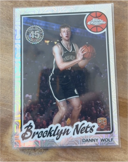 2025-26 Topps Chrome #TC-DW Danny Wolf — front