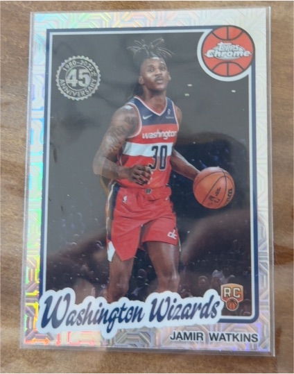 2025-26 Topps Chrome 1980-81 #TC-JA Jamir Watkins — front
