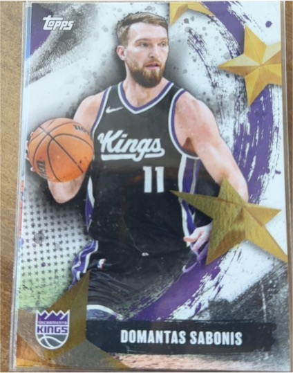 2025-26 Topps Stars of the NBA #SA-21 Domantas Sabonis — front