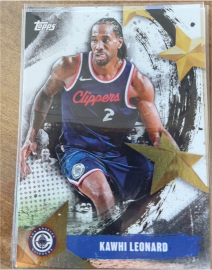 2025-26 Topps Stars of the NBA #SA-18 Kawhi Leonard — front