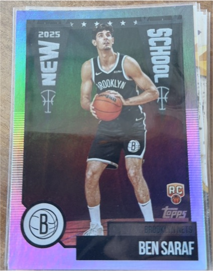 2025-26 Topps #NS-26 Ben Saraf — front
