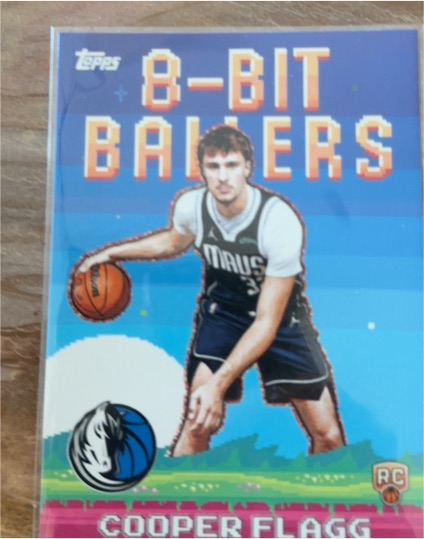 2025-26 Topps Basketball #8B-31 Cooper Flagg 8-Bit Ballers Rookie — front