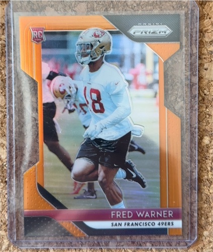 2018 Panini Prizm #257 Fred Warner — front