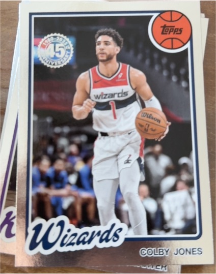 2025-26 Topps 45th Anniversary #80BK-20 Colby Jones — front