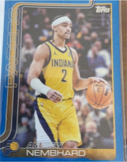 2025 Topps #52 Andrew Nembhard — front
