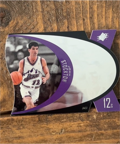 1997 Upper Deck SPx #SPX47 John Stockton — front