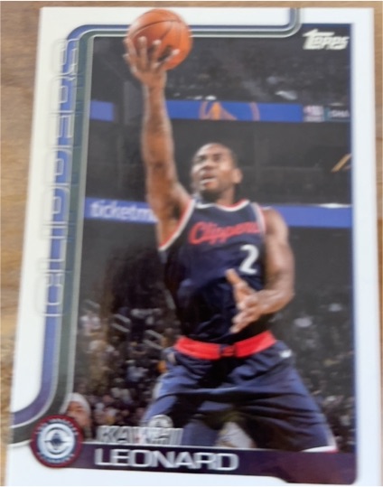 2025-26 Topps #142 Kawhi Leonard — front