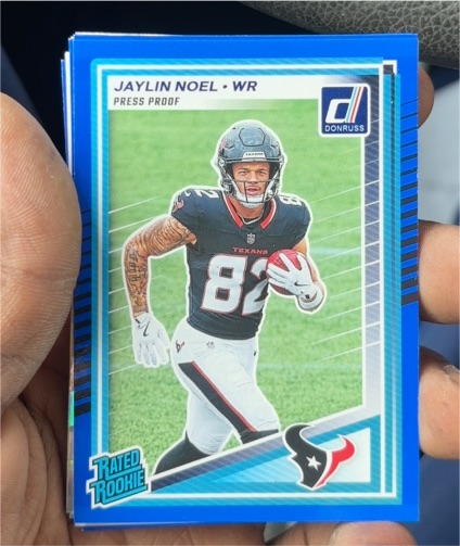 2025 Donruss #324 Jaylin Noel — front