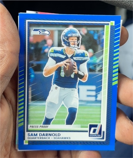 2025 Panini Donruss #278 Sam Darnold — front