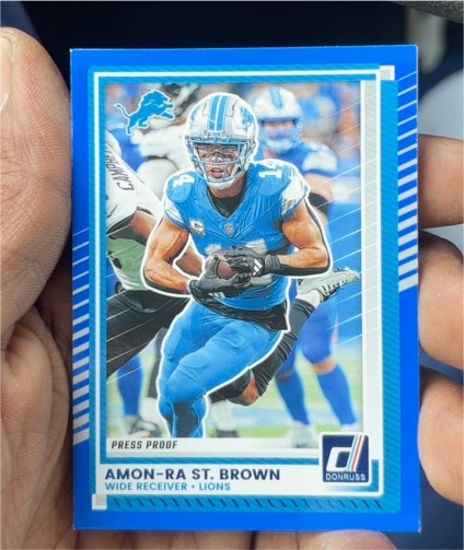 2025 Donruss #81 Amon-Ra St. Brown — front