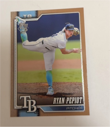 2026 Topps Series 1 #313 Ryan Pepiot — front