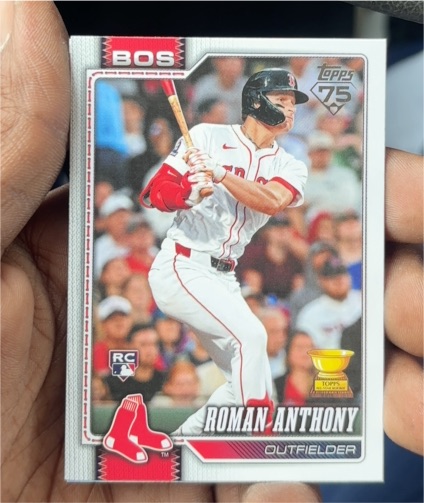 2026 Topps Series 1 #189 Roman Anthony — front