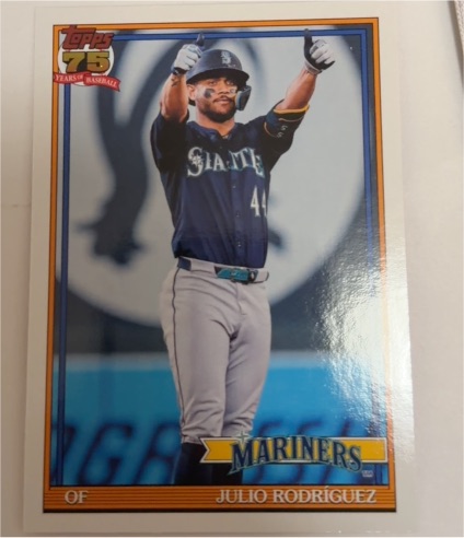 2026 Topps Series 1 #T91-39 Julio Rodriguez — front
