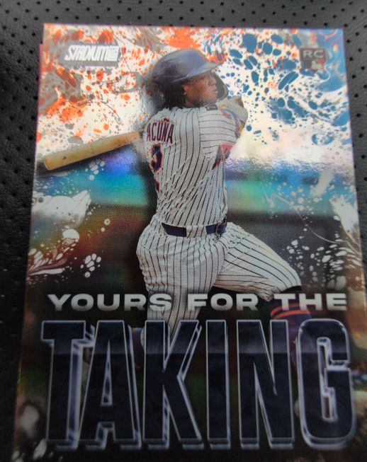 2025 Topps Stadium Club #YK-8 Luisangel Acuna Yours for the Taking RC — front