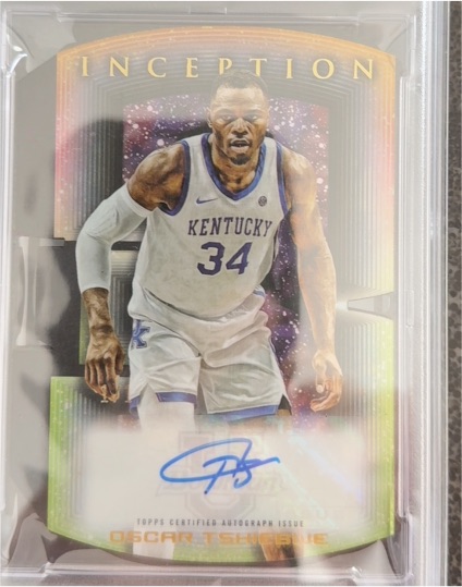 2022-23 Topps Bowman Inception #BIA-OT Oscar Tshiebwe — front