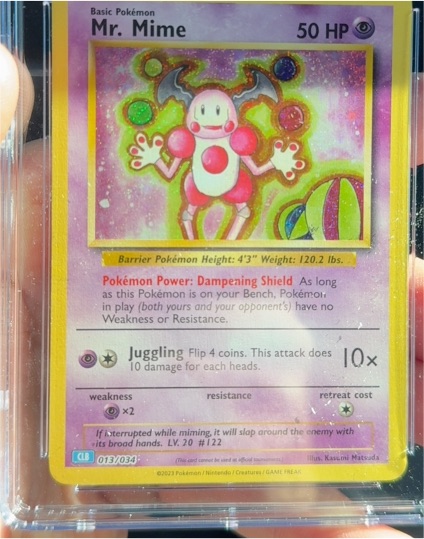 2023 Pokémon Classic Collection #013 Mr. Mime — front
