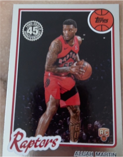 2025-26 Topps 45th Anniversary #80BK-82 Alijah Martin — front